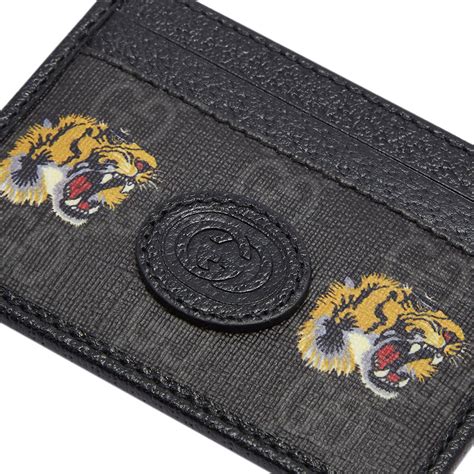 gucci tiger card holder|gucci card holder euro.